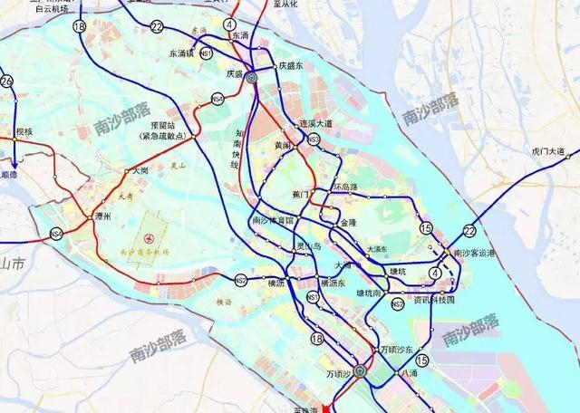 深度剖析解读南沙未来交通规划,覆盖所有片区
