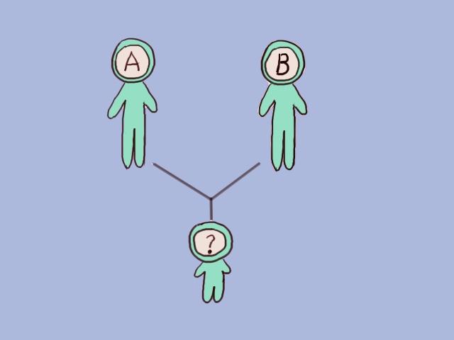 A型血和B型血生出的孩子可能是什么血型的？