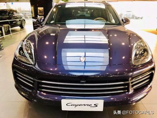 实拍|全新保时捷Cayenne S，紫石金属漆新配色，如何？