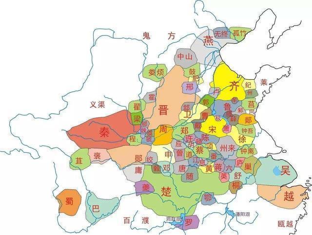 春秋时期在陕西建都的二十四个国家详解，看看你老家有几个