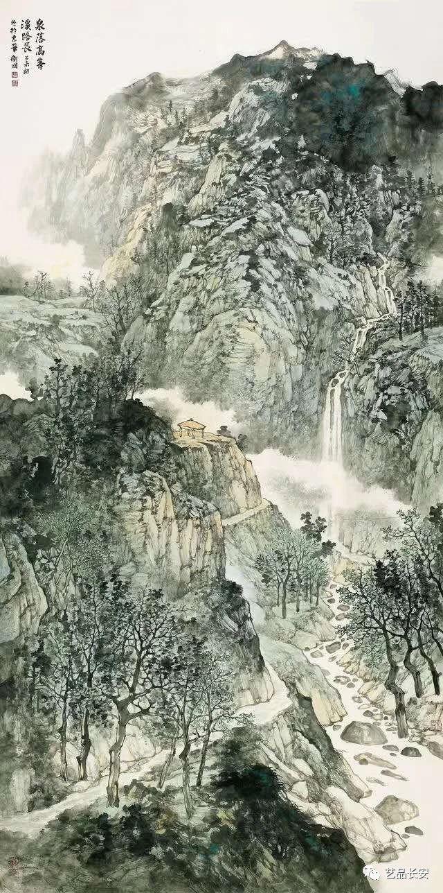 徐卫国山水画作品欣赏
