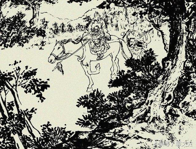 岳飞报上姓名，劫匪立刻跪倒下拜，从此才有“马前张保马后王横”