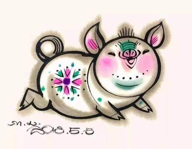 书画-名家画笔下的猪！
