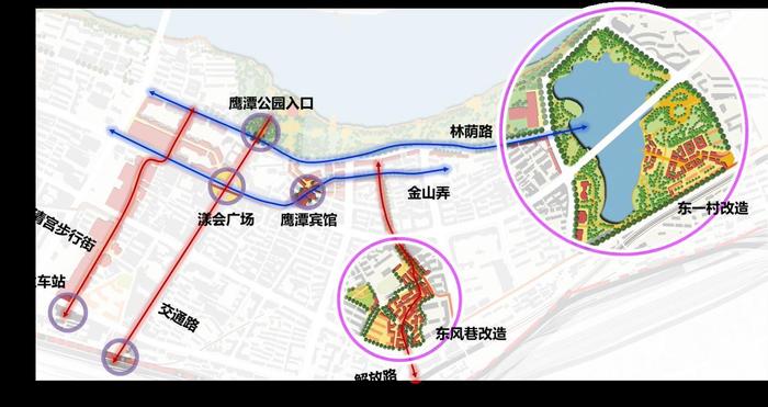 鹰潭市规划设计“一江两岸”的前景 你有何高见？