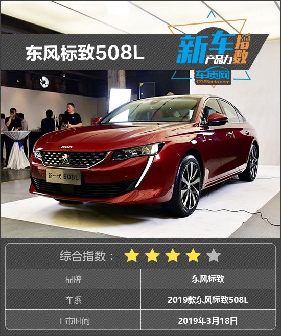 新车产品力指数：东风标致508L