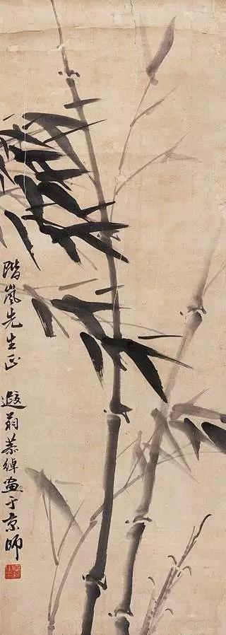中国现代书画大师叶恭绰笔下的竹子！