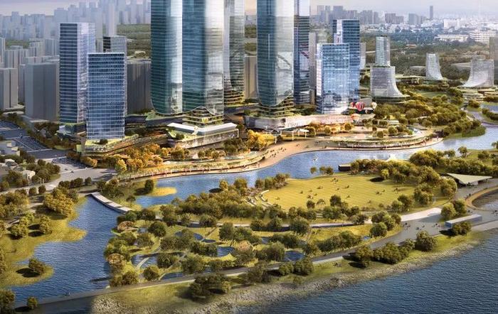 大湾区门户！海珠沥滘创新湾城市设计规划图曝光
