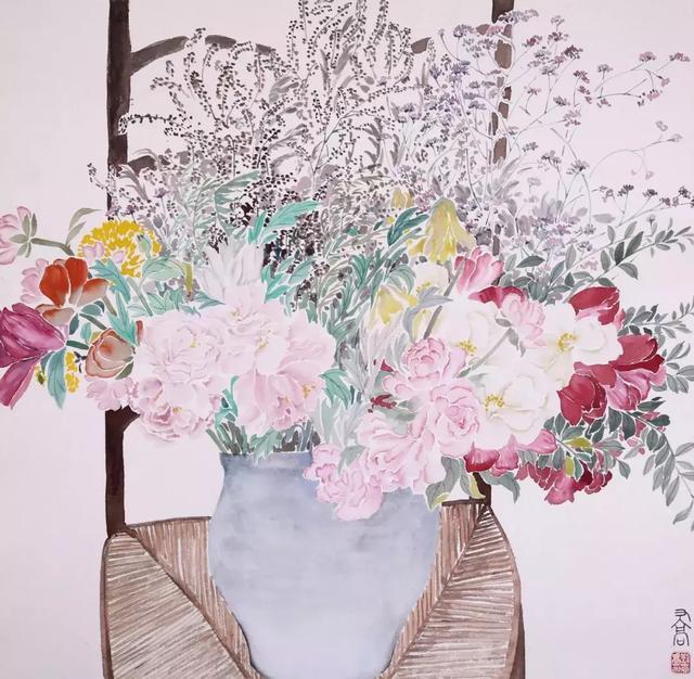 借古以开今之没骨画｜刘乔乔国画