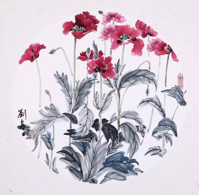 借古以开今之没骨画｜刘乔乔国画