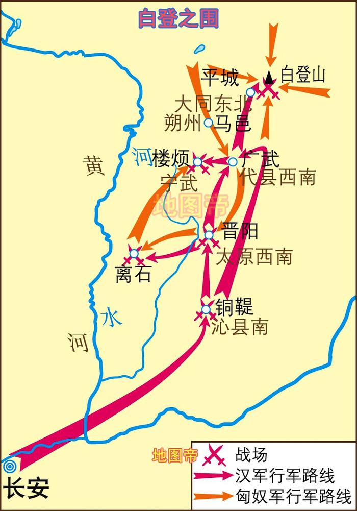 七幅地图，看完西汉历史