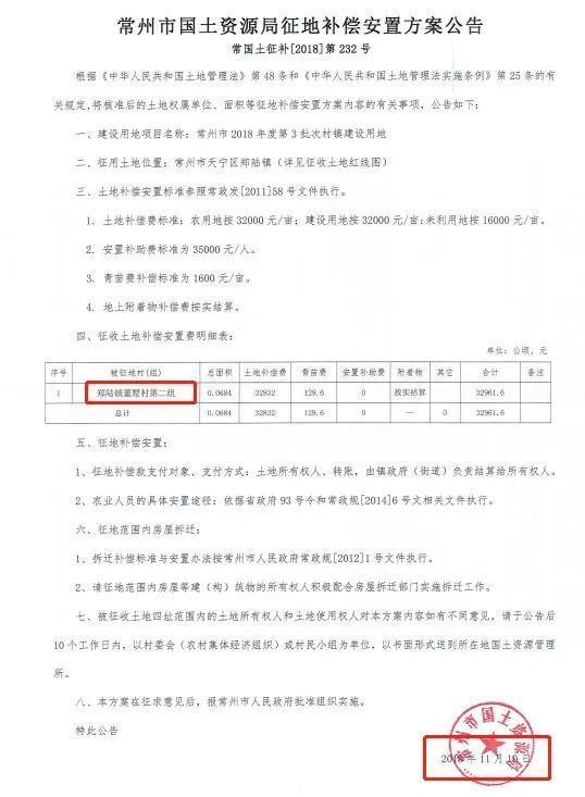 2019年天宁钟楼这些地方要拆迁啦！除此之外还有这些好消息要公布