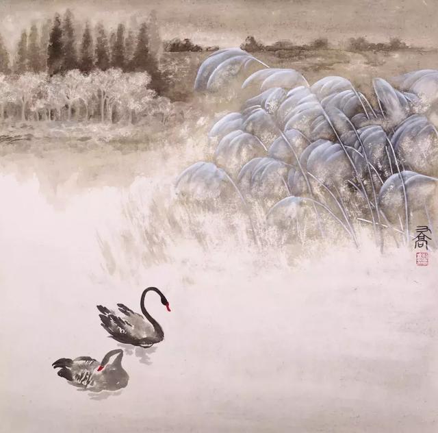 借古以开今之没骨画｜刘乔乔国画