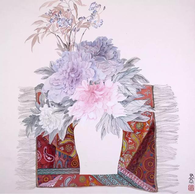 借古以开今之没骨画｜刘乔乔国画