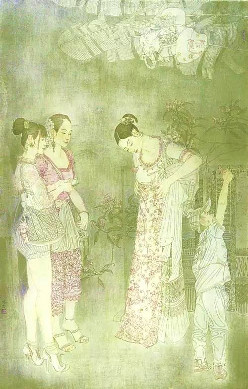 当代画家刘德明作品赏析