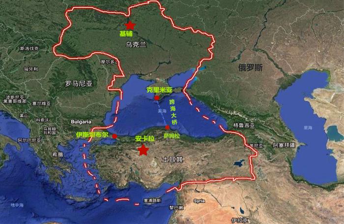 从乌克兰的地缘看：土耳其与俄罗斯“分手”只是时间问题！
