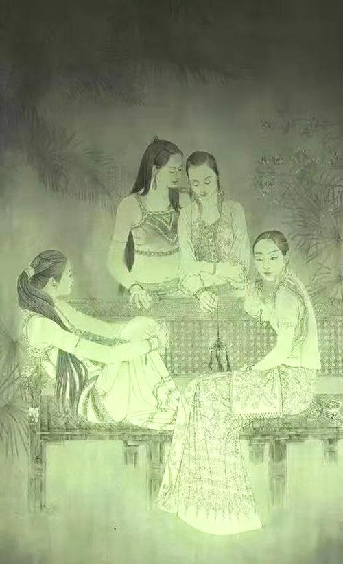 当代画家刘德明作品赏析