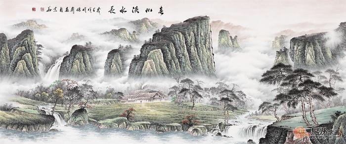 田园山水画——张利老师作品欣赏