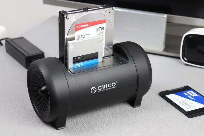 一键克隆，稳定传输，ORICO USB3.0双盘位脱机拷贝硬盘底座体验