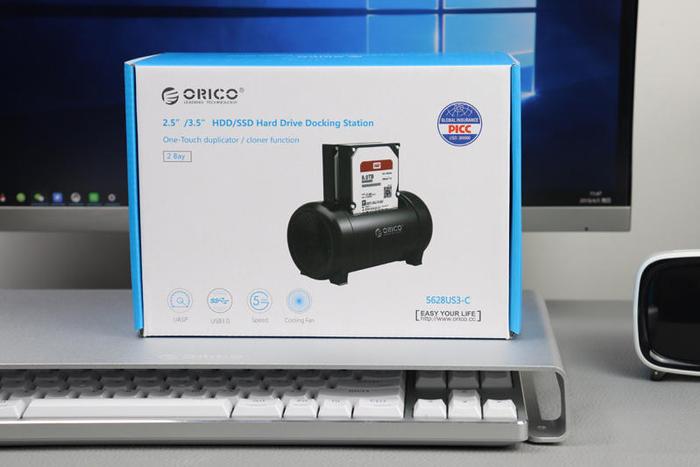 一键克隆，稳定传输，ORICO USB3.0双盘位脱机拷贝硬盘底座体验