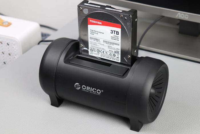 一键克隆，稳定传输，ORICO USB3.0双盘位脱机拷贝硬盘底座体验