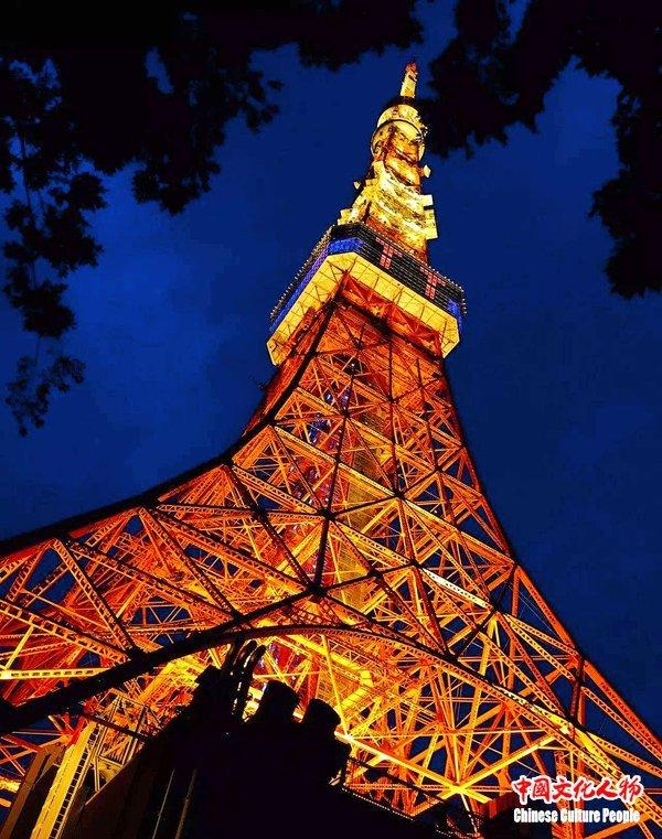 除夕夜日本东京塔将点亮中国红庆祝中国农历新年