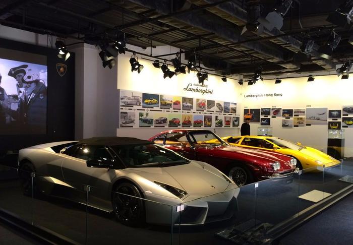 中国唯一的兰博基尼博物馆，里面不到5台车，陈百祥的车也在