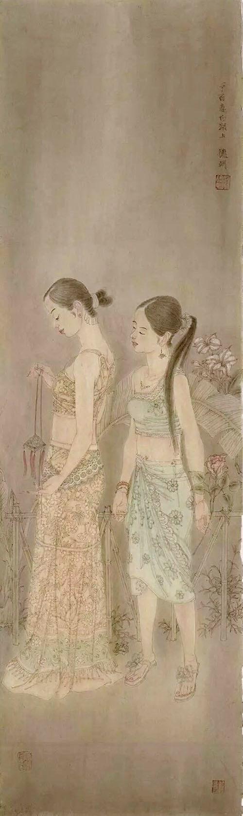 当代画家刘德明作品赏析