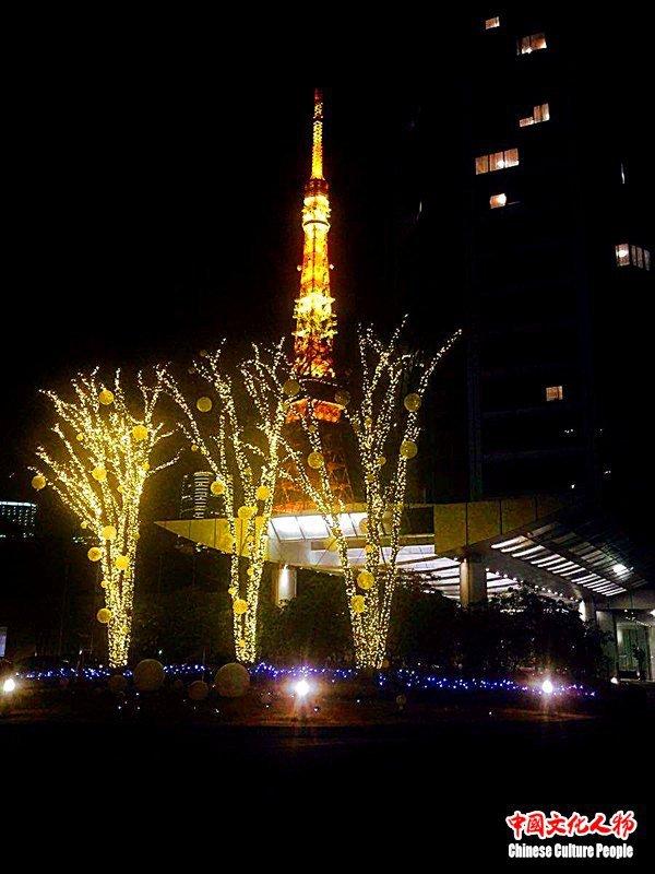 除夕夜日本东京塔将点亮中国红庆祝中国农历新年