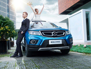 来自北汽的SUV绅宝X55，内饰有质感，表现媲美合资车