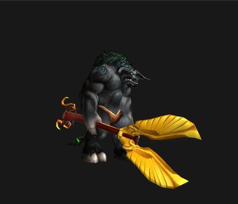 魔兽世界战士双手武器幻化及获取方法，帅是一辈子的事