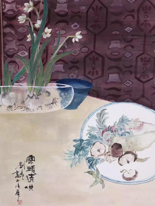 借古以开今之没骨画｜刘乔乔国画