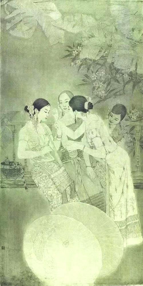 当代画家刘德明作品赏析