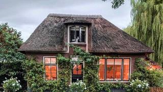 荷兰羊角村的悠然时光