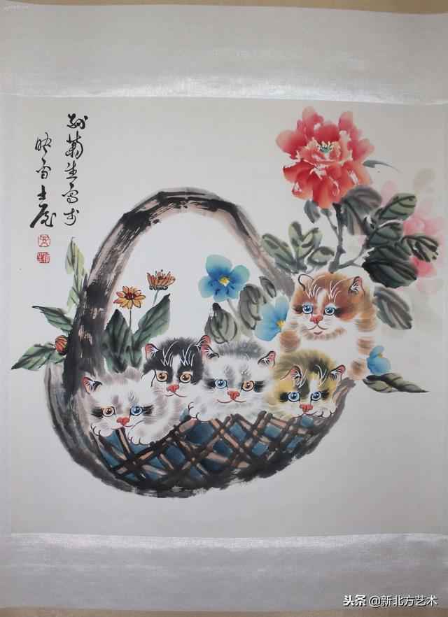 一代“猫王”画家孙菊生,阅尽世间百样红 一代“猫王”画家孙菊生,阅尽世间百样红