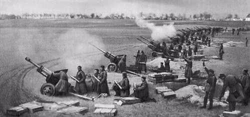 二战末期规模庞大的苏联炮兵师编制