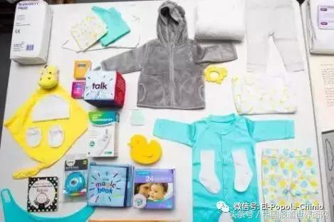 18/29:苏格兰政府新生儿礼盒装29件礼物中有18件“中国制造”