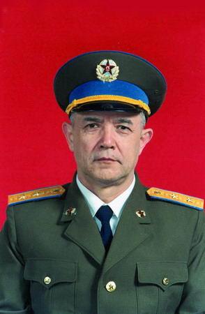 原空军副司令员林虎中将