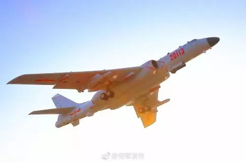 图片来源:中国空军官方微博。