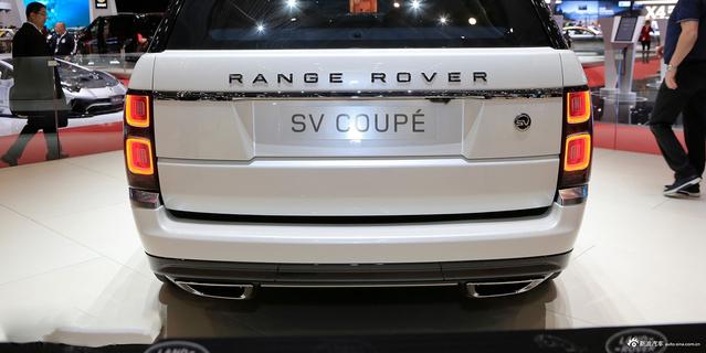 实拍|路虎揽胜SV Coupe 采用双门溜背设计