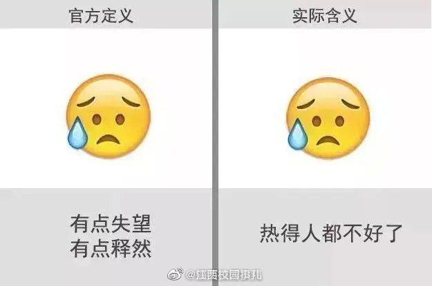 Emoji表情含义对照表（部分），你常用哪个表情？