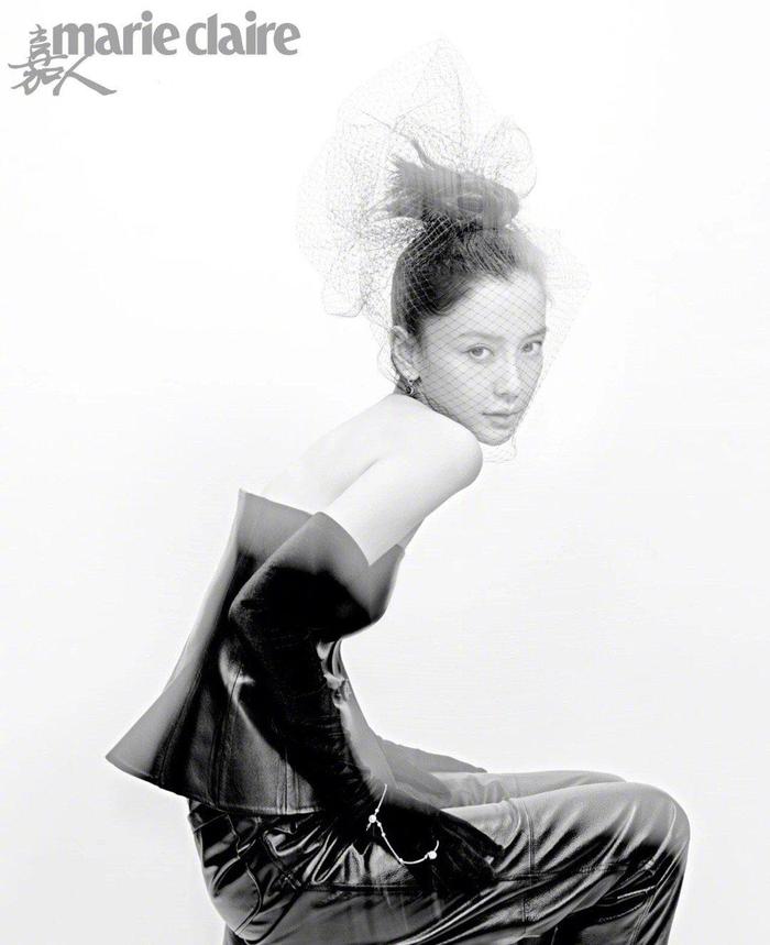 angelababy《嘉人Marie Claire》六月刊双封面.