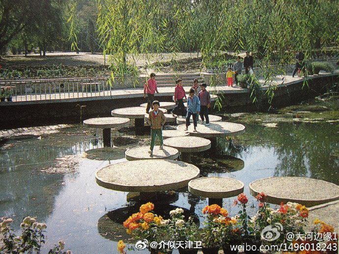 天津老照片 1980S 渔阳宾馆，海河带状公园，西沽公园 ……