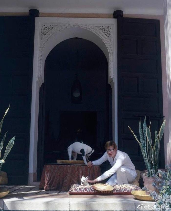 Yves Saint laurent 在马拉喀什的生活，修复心灵创伤……
