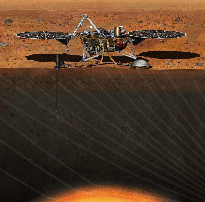 洞察者号着陆器©️NASA