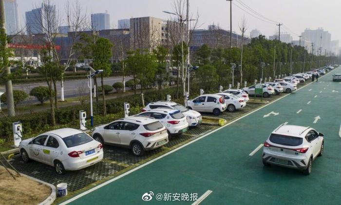 全国前列！合肥已建成5.5万个充电桩：主城区实现2公里充电服务圈