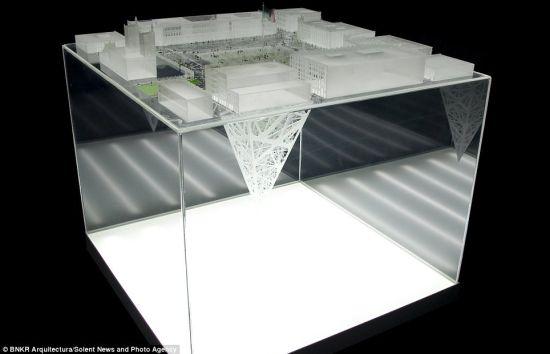 这座建筑将成为一个工程学奇迹 这座建筑将成为一个工程学奇迹