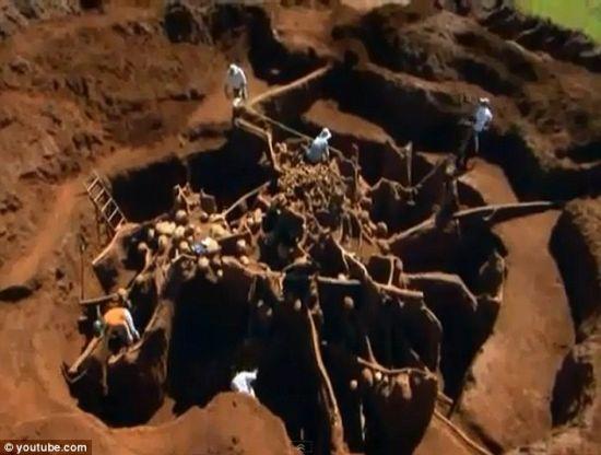 这些地道和洞穴由数百万只巴西切叶蚁建造,好似一个迷宫 这些地道和洞穴由数百万只巴西切叶蚁建造,好似一个迷宫