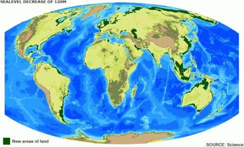 海平面下降 海平面下降