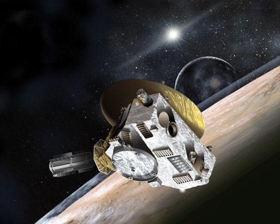 新视野号飞船已于近日穿越海王星轨道。这是这艘飞船抵达冥王星之前最后一次穿越大行星轨道,因而被视作一项重大的里程碑事件。明年7月14日,新视野号飞船将抵达冥王星。 新视野号飞船已于近日穿越海王星轨道。这是这艘飞船抵达冥王星之前最后一次穿越大行星轨道,因而被视作一项重大的里程碑事件。明年7月14日,新视野号飞船将抵达冥王星。