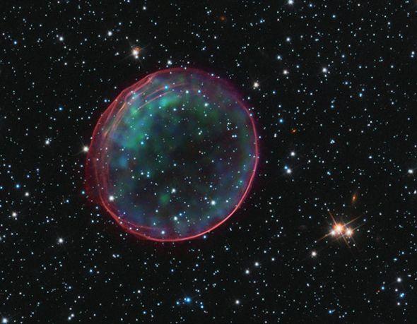 超新星气泡 超新星气泡